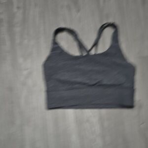 Lululemon Energy Sports Bra Heather Black 6